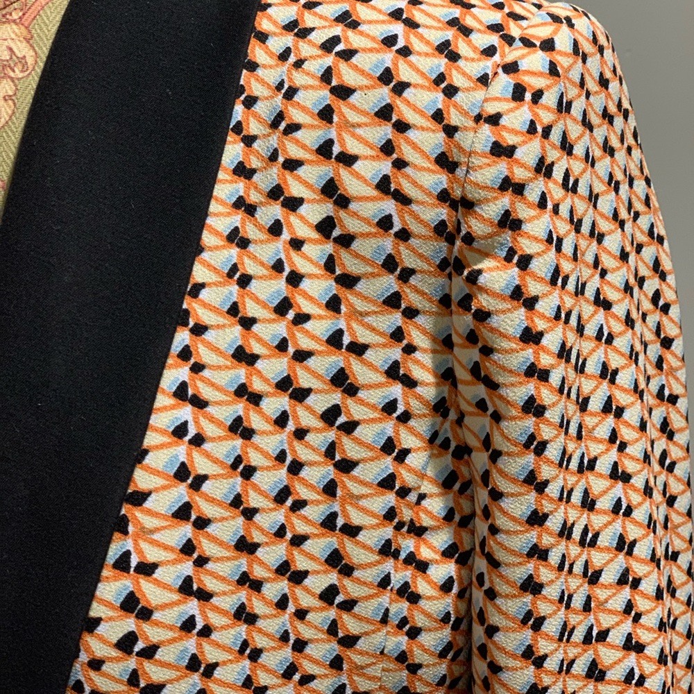 Bcbgmaxazria Geometric Pattern Blazer - image 3